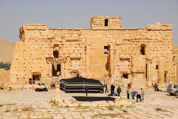 The inner side of the fortified gateway, Temple of Bel