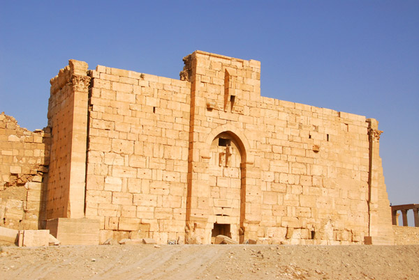 The former propylaeum of the Sanctuary of Bel, converted into a fortified gateway in 1132