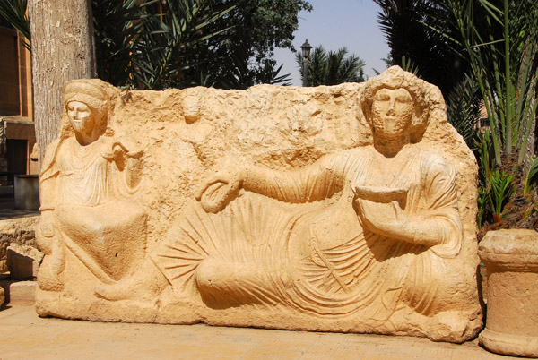 Tomb sculpture, Palmyra Archeological Museum