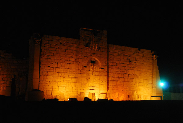 Fortified Gateway to the Sancutary of Bel, illuminated at night