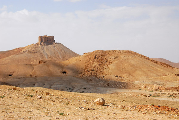 The Arab Citadel seen from the Western Necropolis