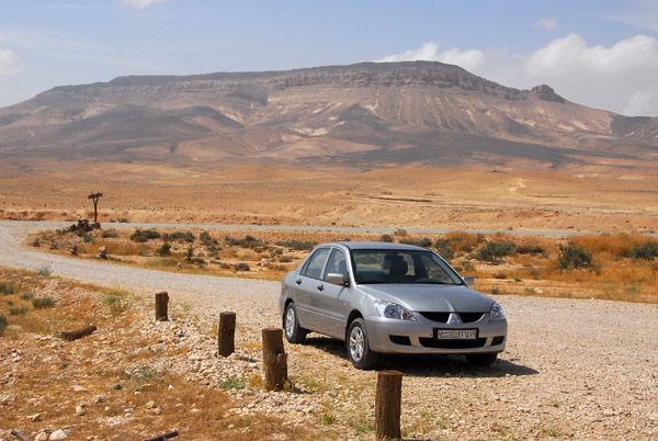 My rental car, a bit on the expensive side ($80/day unlimited mileage, full insurance)