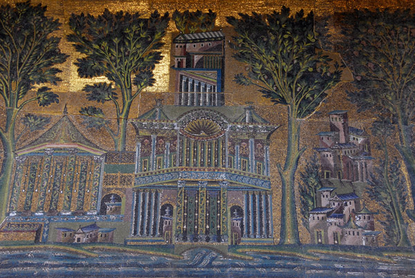 Mosaics, Umayyad Mosque