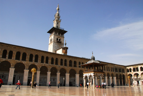 The northern side of the Umayyad Mosque