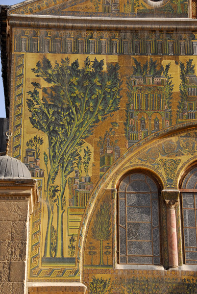8th Century mosaics, main prayer hall