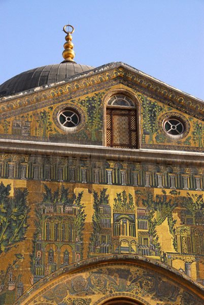 8th Century mosaics, main prayer hall