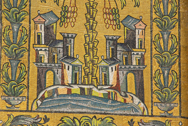 13th Century mosaics on the Treasury