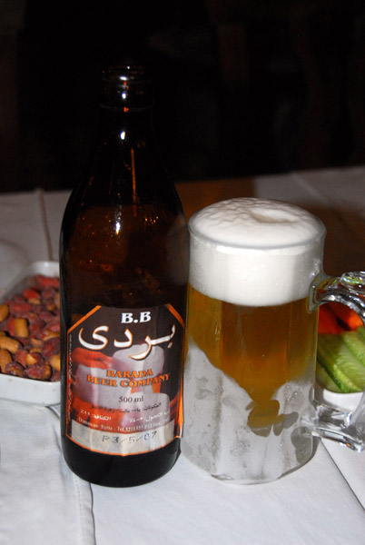 Barada, the local Syrian beer