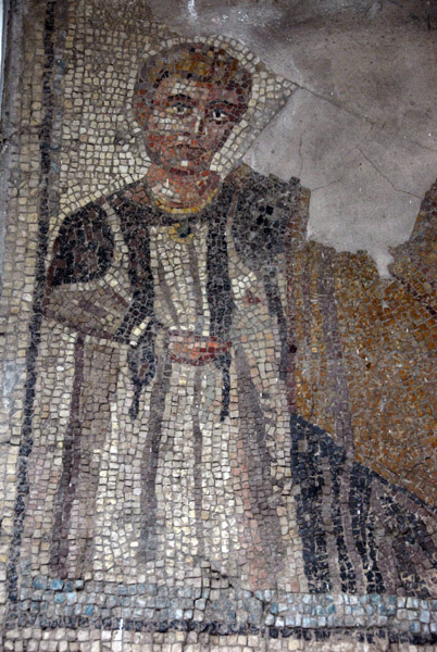 Mosaic of a man, Syrian National Museum