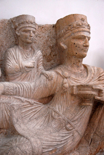 Palmyran tomb statue