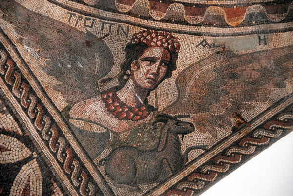 Palmyran mosaic, Syrian National Museum