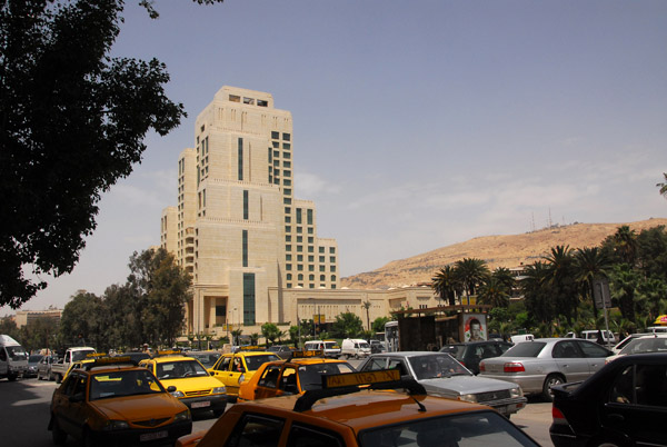 The Four Seasons Hotel, the current top-end hotel in Damascus