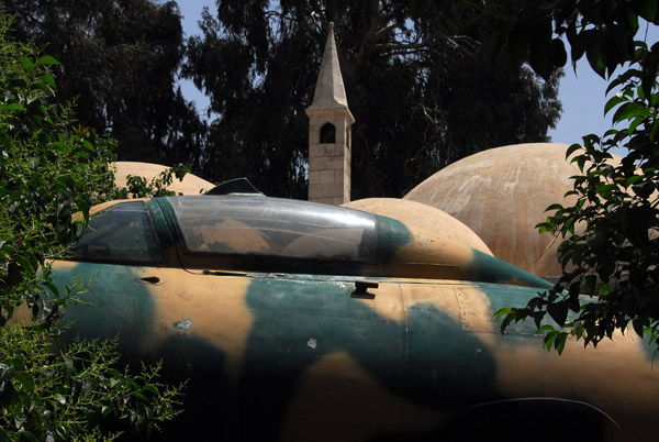 Cockpit of a Syrian MiG