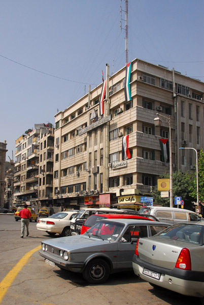 The square in front of Hijaz Station