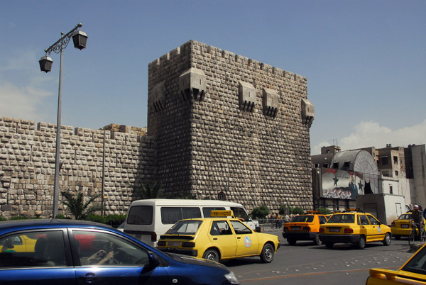 Citadel of Damascus and Al Thawra Street