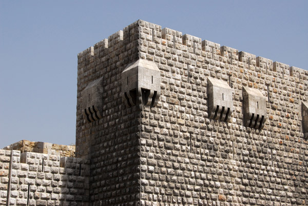 Current Citadel of Damascus built in 1202 on top of a Seljuk Citadel from 1078