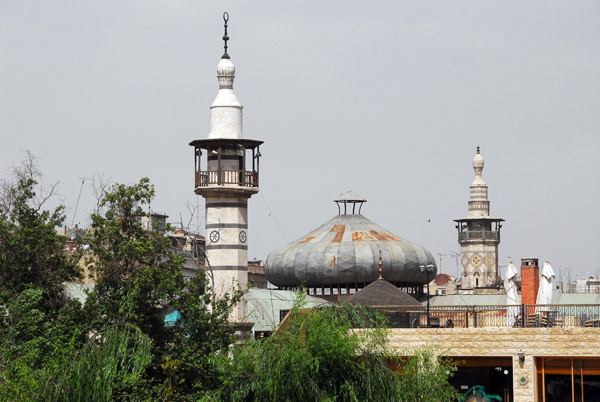 A mosque located just north of the Old City on the other side of the Barada River