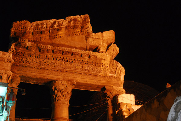 Propylaeum at night, Old City of Damascus