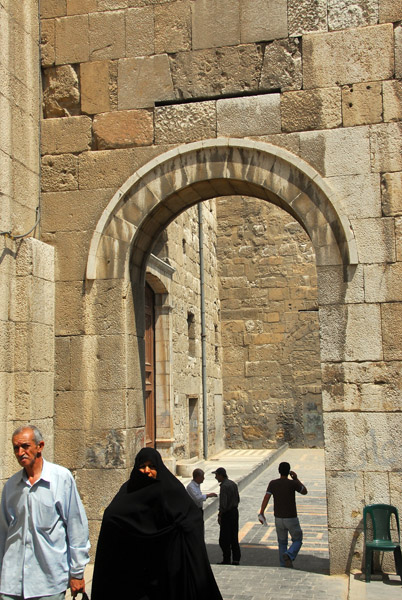 Arch on the east side of the Umayyad Mosque
