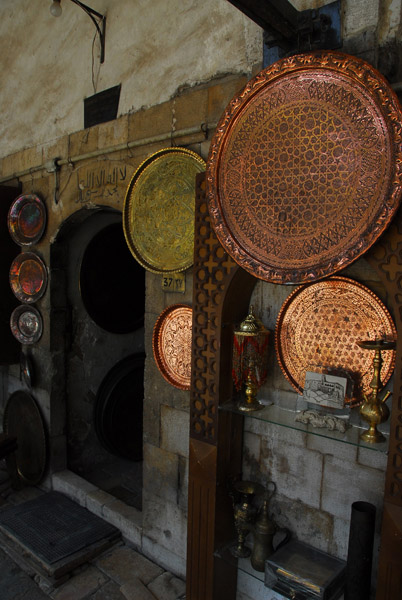 Ornate door, Tikiyya al-Sulaimaniyyah handicrafts market