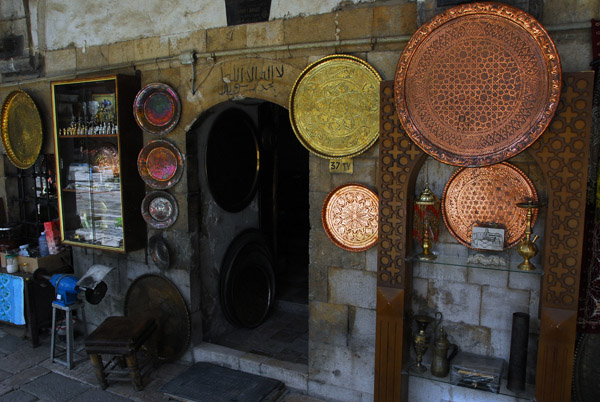 Ornate door, Tikiyya al-Sulaimaniyyah handicrafts market