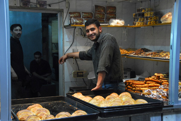 Syrian bakery, Bab Al-Sriejeh Street, Damascus