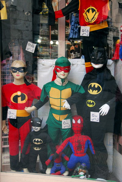 Superhero costumes, Damascus