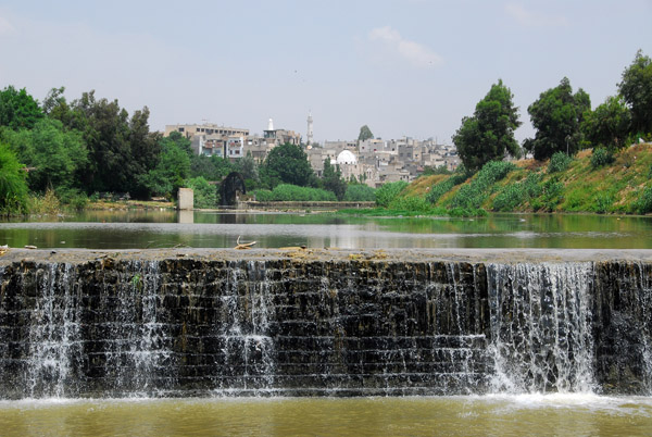 Dam along the Orontes River, Hama