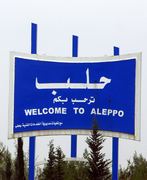 Welcome to Aleppo