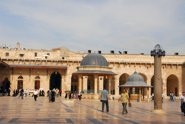 Great Mosque of Aleppo - Jami al-Kebir - founded by Umayyad Caliph al-Walid I ca. 715
