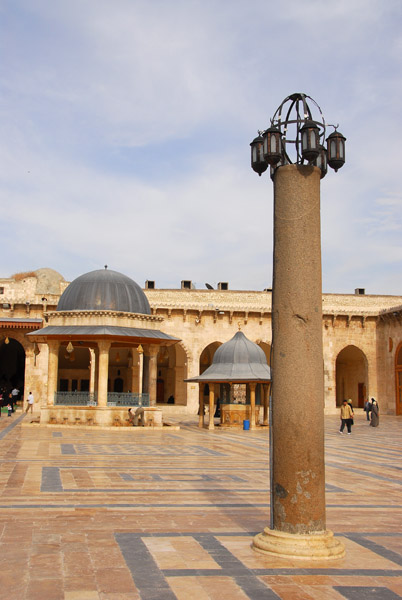 Courtyard of the Umayyad Mosque, Aleppo