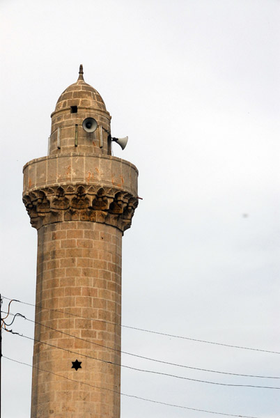 Minaret with Star of David window, Aleppo