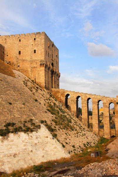 Gatehouse and bridge, Aleppo Citadel