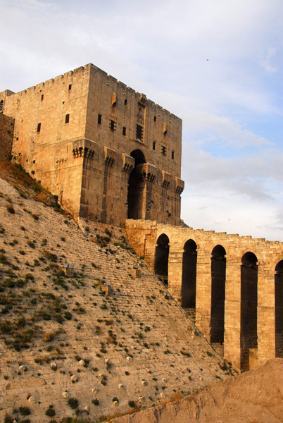 Gatehouse to teh Citadel of Aleppo