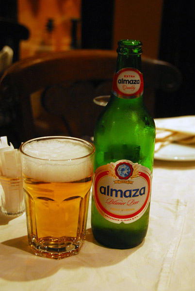 Almaza beer from Lebanon