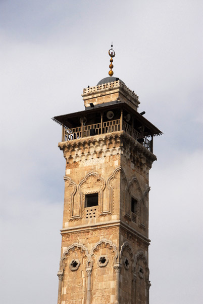 You can climb the Umayyad Mosque minaret