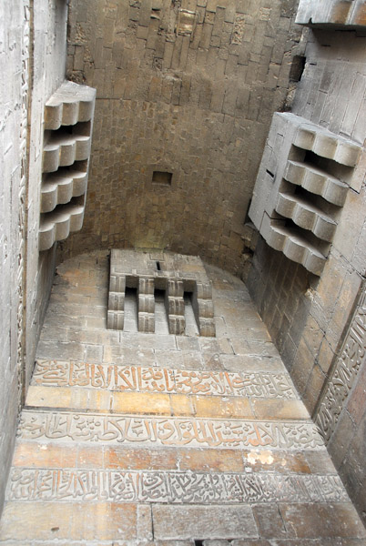 Machiolations, gatehouse of Aleppo Citadel