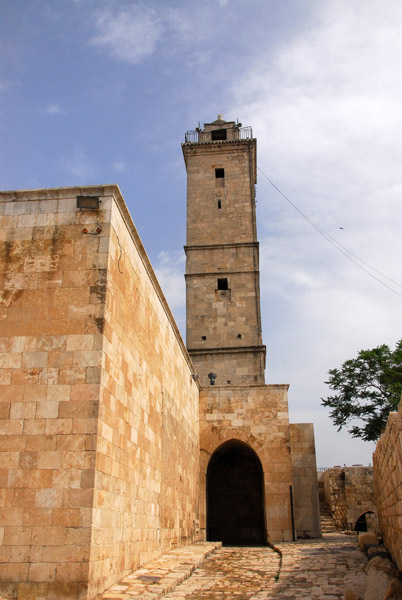 Great Mosque of the Citadel of Aleppo built 1214