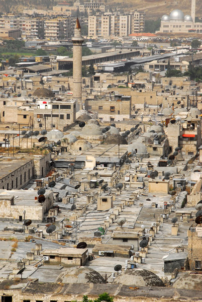 Souq district, old city of Aleppo