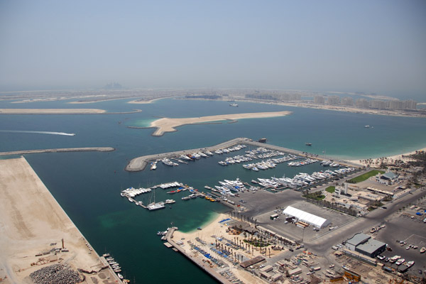 View of Palm Jumeirah from Grosvenor Hotel