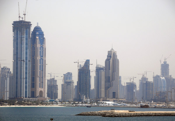 Dubai Marina from Palm Jumeirah