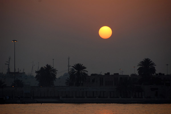 Sunset, Dubai Creek