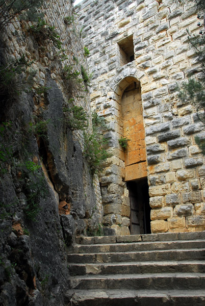 The modern entrance to Saladin Castle