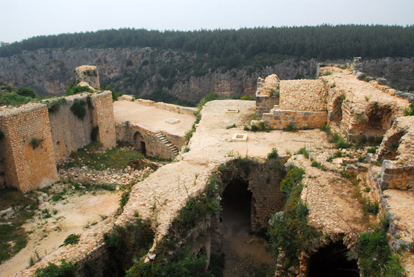View from the top of the Keep, Saladin Castle
