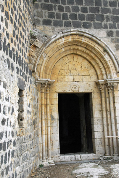 Side door to the Marqeb Castle chapel
