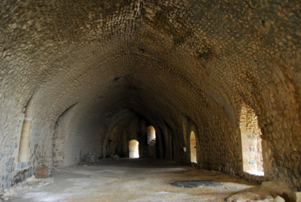 Large vaulted chamber, Marqeb Castle