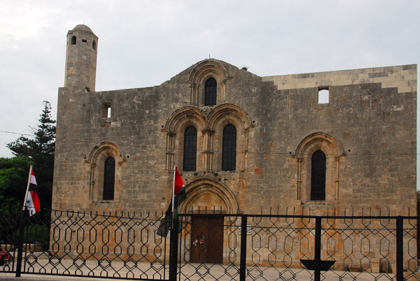 The Alamo-esqe Tartus Cathedral, 12th Century Crusader church