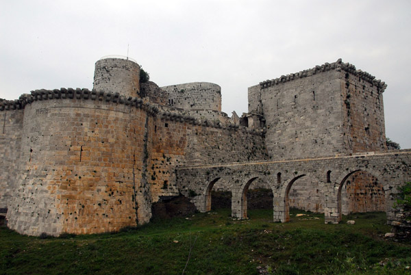 As imposing as it is, the Krak fell to Sultan Baybars in 1271