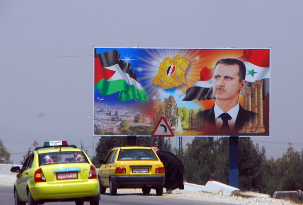 Bashar welcomes me to Hamah