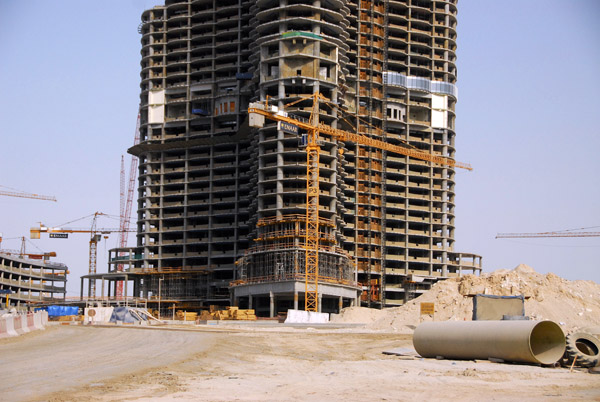 Base of Burj Dubai